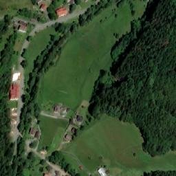 Satellite imagery of [Horní Lomná] church t., CZ