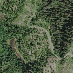 Satellite imagery of Rough and Tumble Mountain, CA