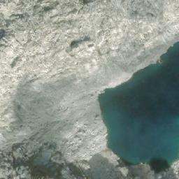 Satellite imagery of The Witness, CA