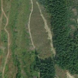 Satellite imagery of Mount Oppenheimer, CA
