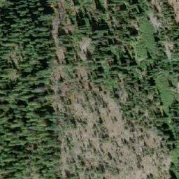 Satellite imagery of Slocan Ridge, CA