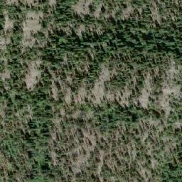 Satellite imagery of Slocan Ridge, CA