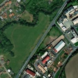 Satellite imagery of [Horšovský Týn] church & outlook t., CZ