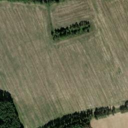 Satellite imagery of [Hlohová] church t., CZ