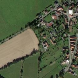 Satellite imagery of [Horšice] church t., CZ