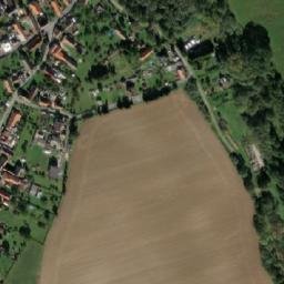 Satellite imagery of [Horšice] church t., CZ