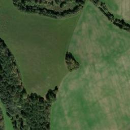 Satellite imagery of [Horšice] church t., CZ