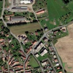 Satellite imagery of [Hvožďany] church t., CZ