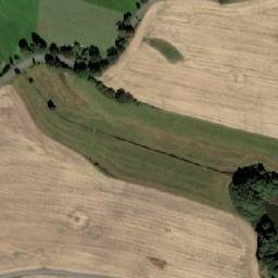 Satellite imagery of [Hvožďany] church t., CZ