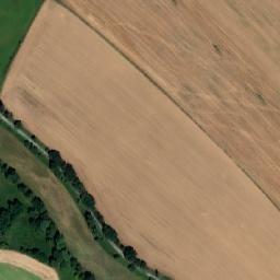 Satellite imagery of [Nemyšl-Hoštice] church t., CZ
