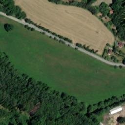 Satellite imagery of [Želiv] monastery church &outlook t., CZ