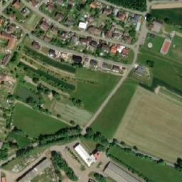 Satellite imagery of [Jámy] church t., CZ