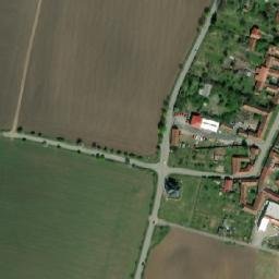 Satellite imagery of [Vážany u Boskovic] church t., CZ