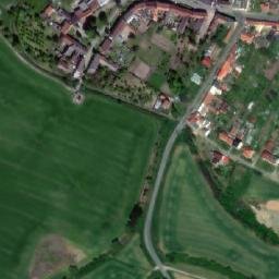 Satellite imagery of [Stařechovice] church t., CZ