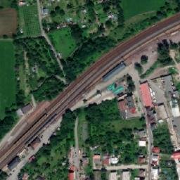 Satellite imagery of [Lipník nad Bečvou] matches factory chimney, CZ
