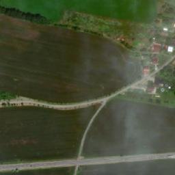 Satellite imagery of [Černotín] church t., CZ