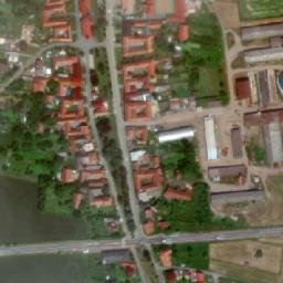 Satellite imagery of [Černotín] church t., CZ