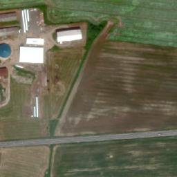 Satellite imagery of [Černotín] church t., CZ