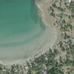 Satellite imagery of Cape Gurney, CA