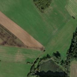 Satellite imagery of Kamýk [Mladý Smolivec-Dožice] church t., CZ