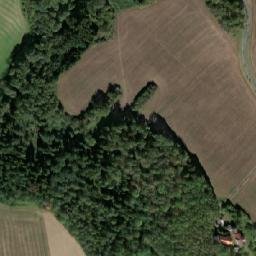 Satellite imagery of Kamýk [Mladý Smolivec-Dožice] church t., CZ