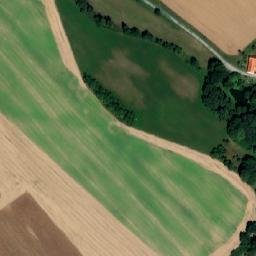 Satellite imagery of [Nemyšl-Hoštice] church t., CZ
