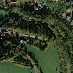 Satellite imagery of [Želiv] monastery church &outlook t., CZ