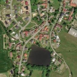 Satellite imagery of [Jámy] church t., CZ