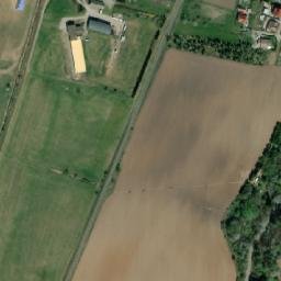 Satellite imagery of [Vážany u Boskovic] church t., CZ