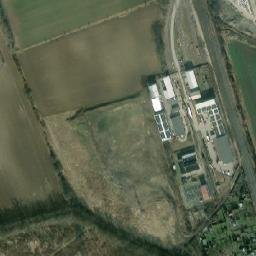 Satellite imagery of [Grygov] factory chimney, CZ