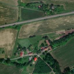 Satellite imagery of [Černotín] church t., CZ