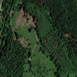 Satellite imagery of [Horní Lomná] church t., CZ