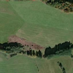 Satellite imagery of [Hora Svatého Václava] church t., CZ