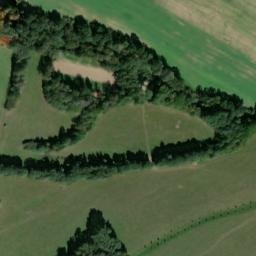 Satellite imagery of [Hora Svatého Václava] church t., CZ