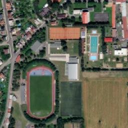 Satellite imagery of [Lipník nad Bečvou] monastery church t., CZ