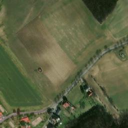 Satellite imagery of [Lešná] church t., CZ