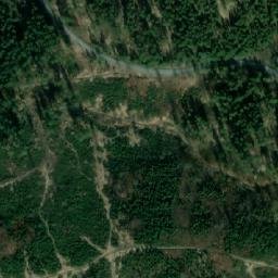 Satellite imagery of [Hrčava] church sanctus t., CZ