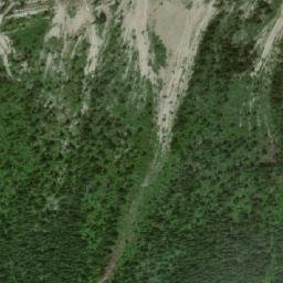 Satellite imagery of Mount Fernie, CA