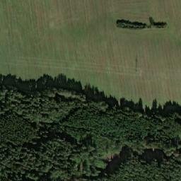 Satellite imagery of [Vrčeň] chapel sanctus t., CZ