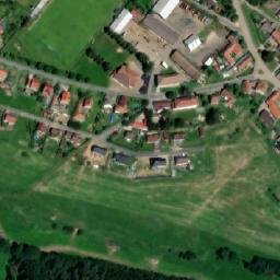 Satellite imagery of [Rozsochy] church t., CZ
