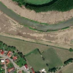 Satellite imagery of [Ústí] church t., CZ