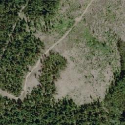Satellite imagery of Mullins Hill, CA