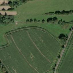 Satellite imagery of [Hora Svatého Václava] church t., CZ