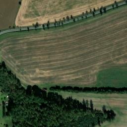 Satellite imagery of [Osvračín] church t., CZ