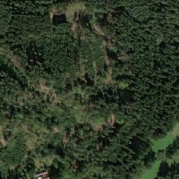 Satellite imagery of [Vrčeň] chapel sanctus t., CZ