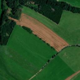 Satellite imagery of [Rozsochy] church t., CZ
