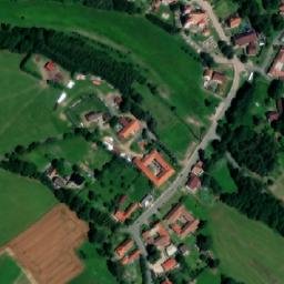 Satellite imagery of [Rozsochy] church t., CZ