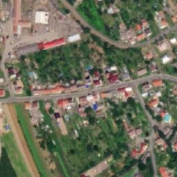 Satellite imagery of [Týn nad Bečvou] church t., CZ