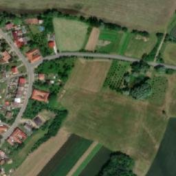 Satellite imagery of [Ústí] church t., CZ
