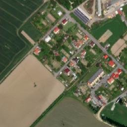 Satellite imagery of [Lešná] church t., CZ